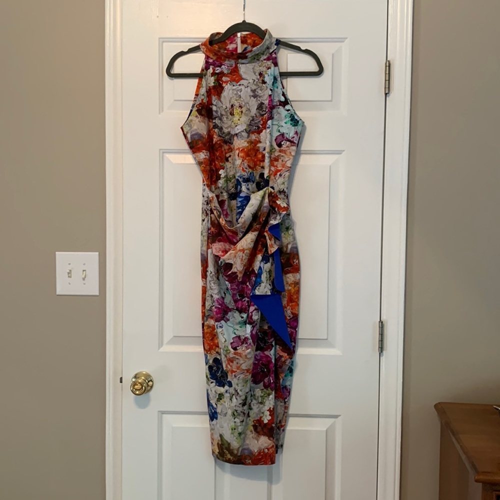 Chiara Boni La Petite Robe Floral Ankle Dress